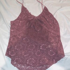Free People Lace Top